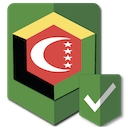Gaming licence emblem displayed by BK8 Singapore